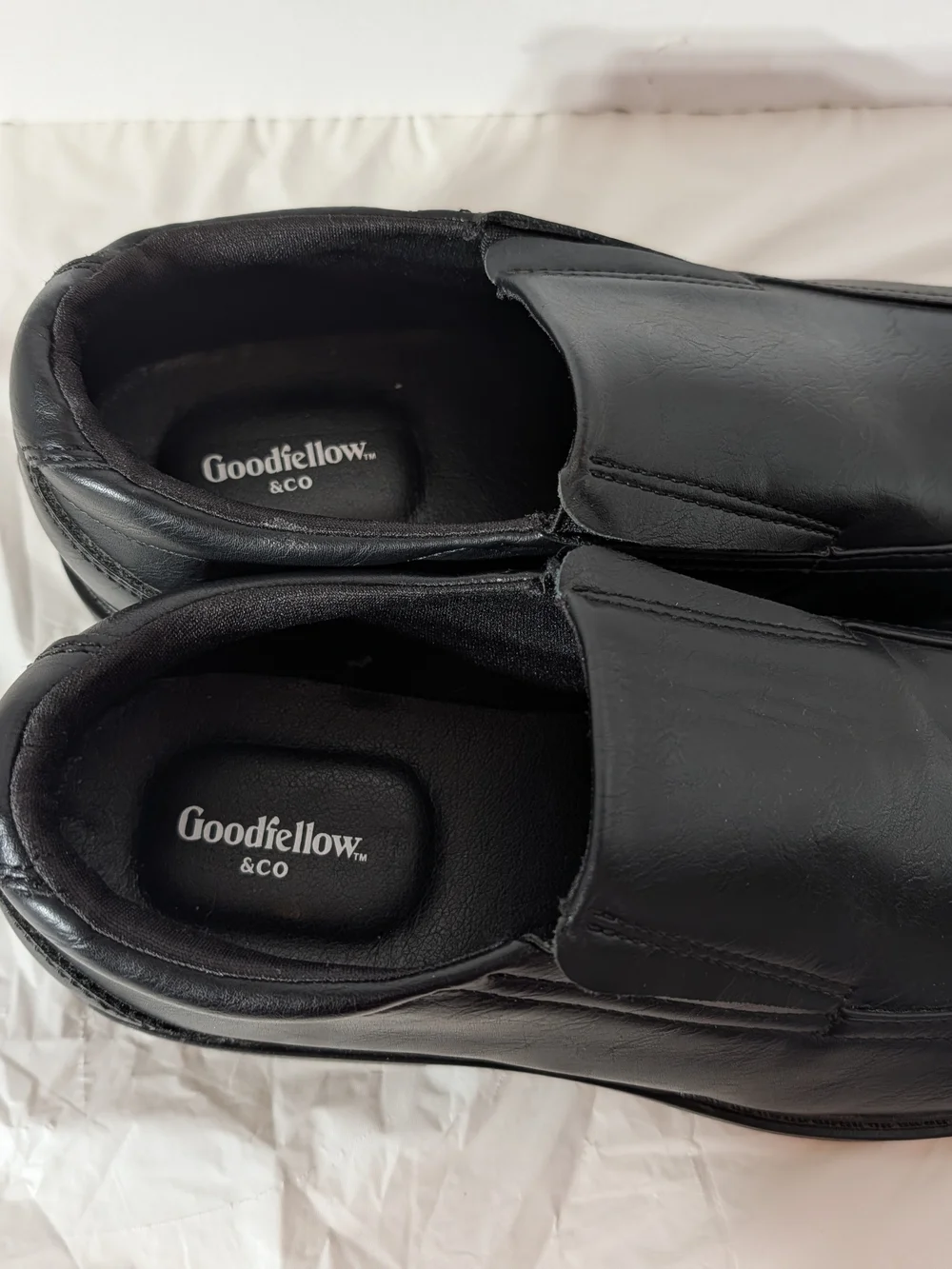 Goodfellow & Co. Men's Jefferson Loafer Black Slip-On Dress Shoes  Size 8